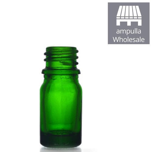 5ml Green Glass Dropper Bottle bulk