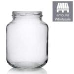 370ml Clear Glass Oval Jars Wholesale