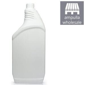 1 Litre White HDPE Trigger Bottle bulk