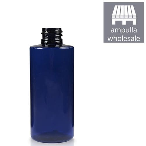 100ml Blue PCR Plastic Bottles Wholesale Ampulla Packaging