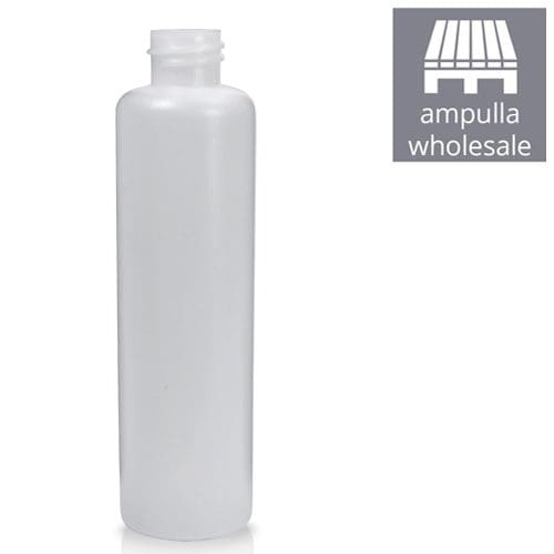100ml Natural HDPE Slim Plastic Bottle Bulk