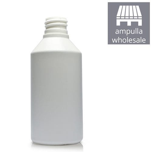 100ml White HDPE Round Plastic Bottle BULK