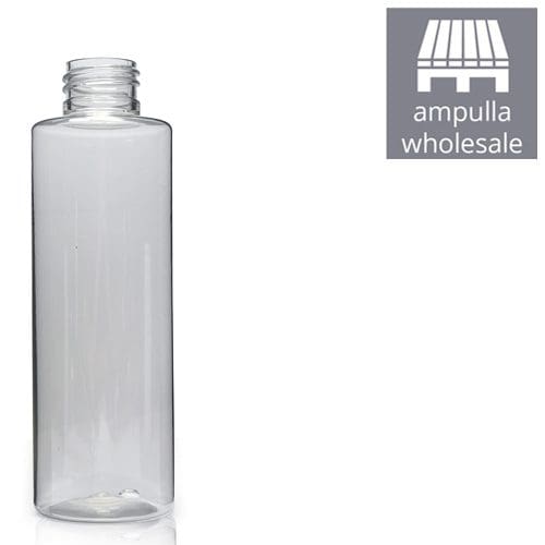 150ml Clear PET Plastic Tubular Bottle bulk