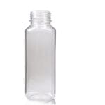 330ml Clear Square Plastic Juice