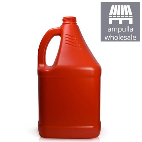 4 Litre Red Plastic Sauce Bottle bulk