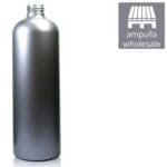 500ml ‘Boston’ Silver Plastic Bottle bulk