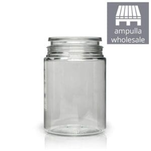 75ml Clear Plastic Pill Jar Bulk