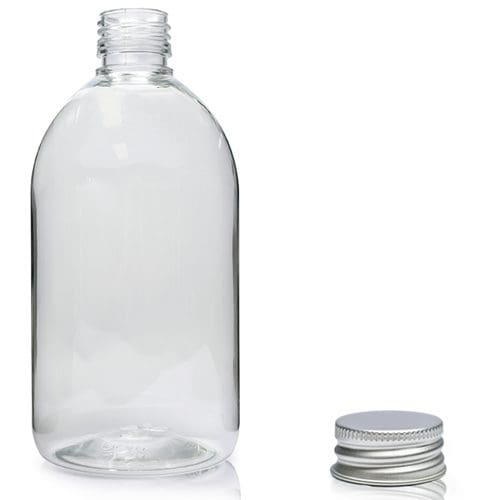 500ml rpet clear Sirop bottle W ac