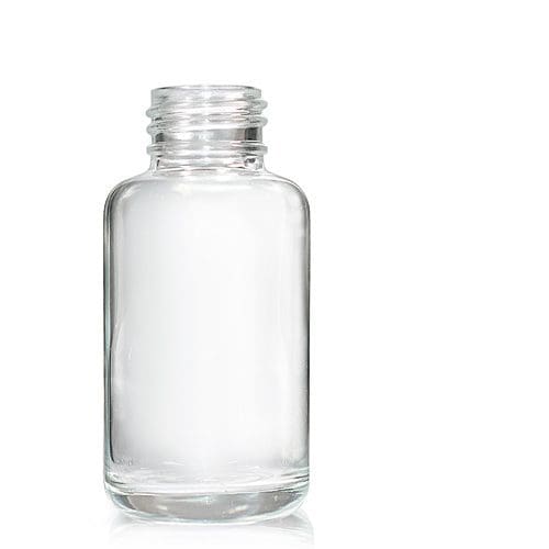 50ml Clear Glass Bottle