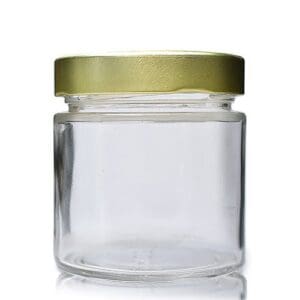 212ml Elena Glass Jar & Lid