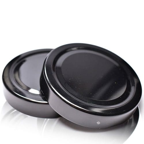 70mm deep black lids