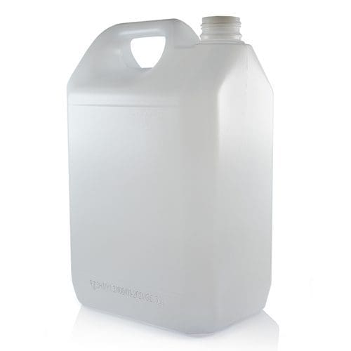 5 Litre natural Plastic Jerry Can