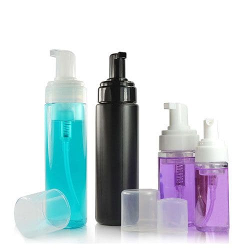Plastic foam bottle group