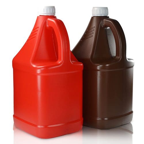 Large plastic sauce container group