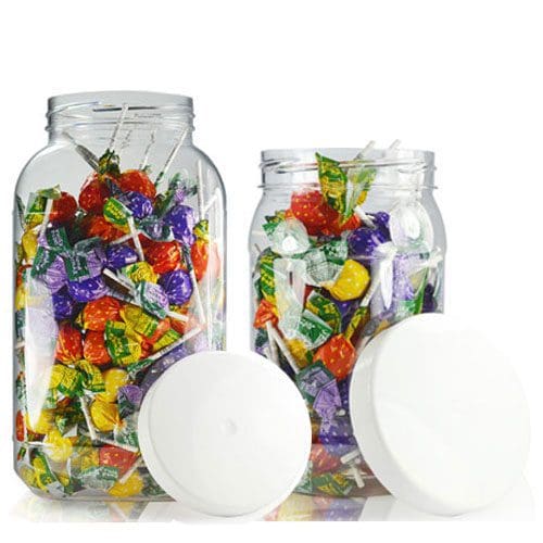 Plastic sweet jar group
