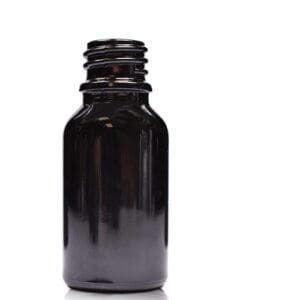 15ml Black dropper bottle