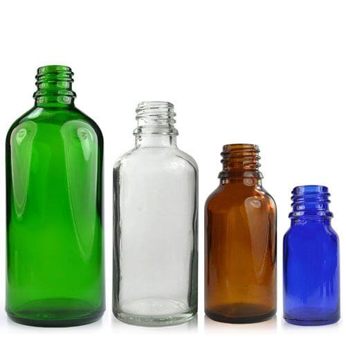 Glass dropper bottle group