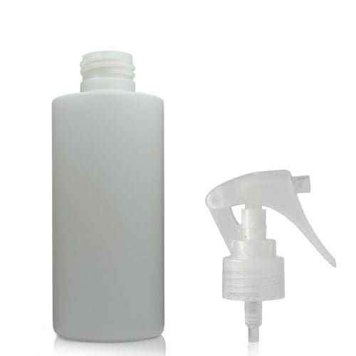 150ml HDPE Natural Tubular Bottle w nat trigger