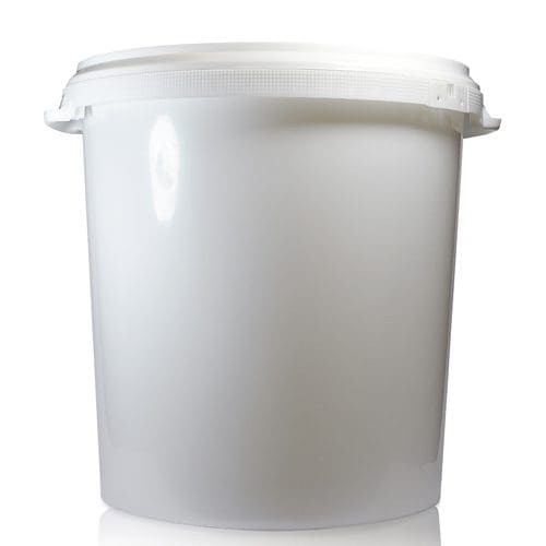 30L plastic bucket with side grips SA