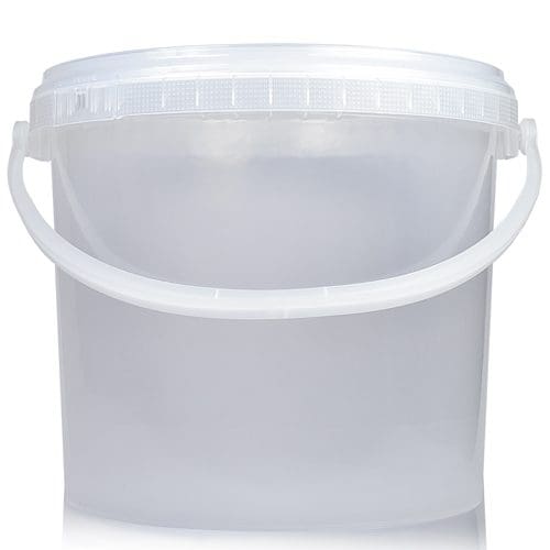 5 Litre Natural Plastic Bucket