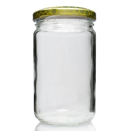 300ml Glass Jar with honey lid