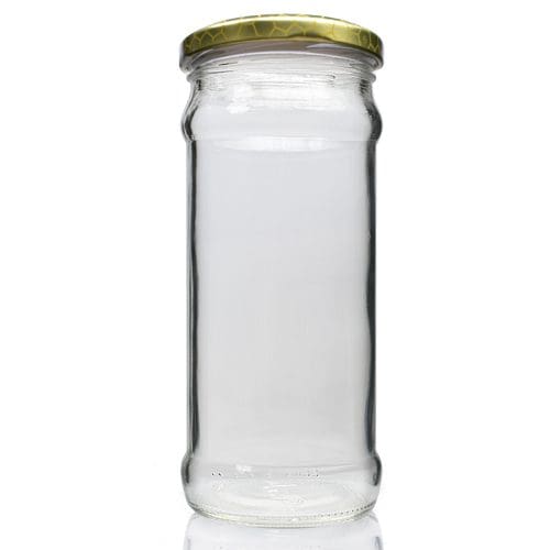 370ml Food jar with honey lid