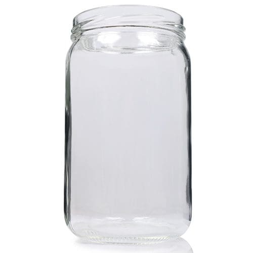 720ml Clear Glass Food Jar