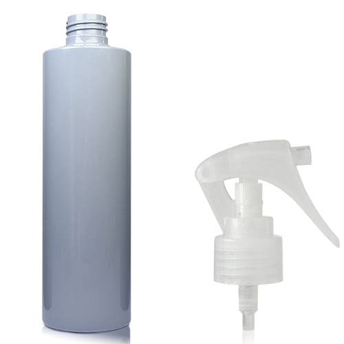 250ml Grey Plastic Bottle w NT