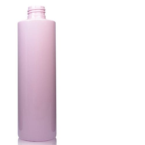 250ml Pink Plastic Bottle