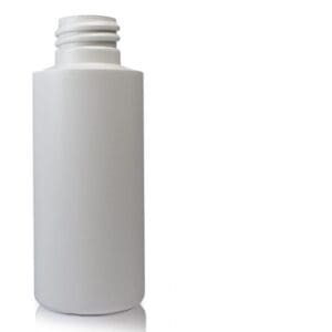 50ml white HDPE tubular bottle