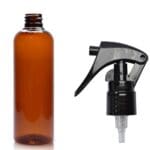 150ml Amber Plastic Bottle With Mini Trigger Spray
