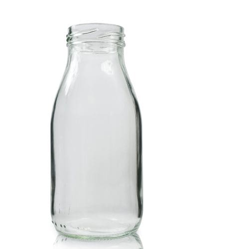 250ml Glass Juice Bottle - Ampulla - 0161 367 1414