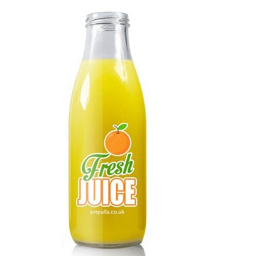 750ml Glass Juice Bottle Ampulla LTD 0161 367 1414