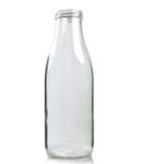 750ml Clear Glass Juice Bottle