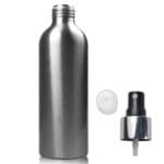 200ML Aluminium Bottle w silver spray