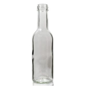 187ml Clear Glass Italian Wine Bottle