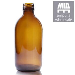 Buy our 300ml amber glass bottle in bulk