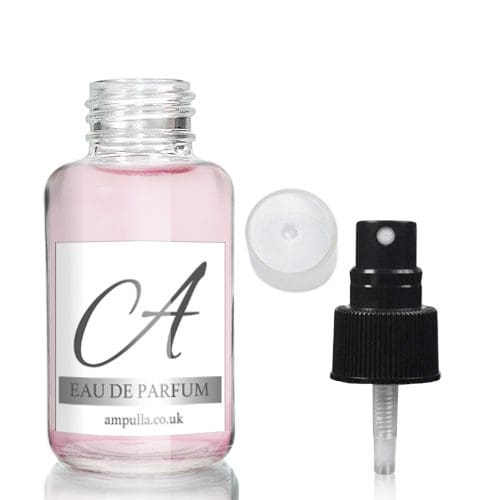 Black discount perfume bottle