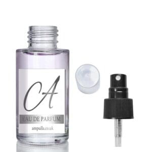 50ml Clear Glass Glass Perfume Bottle