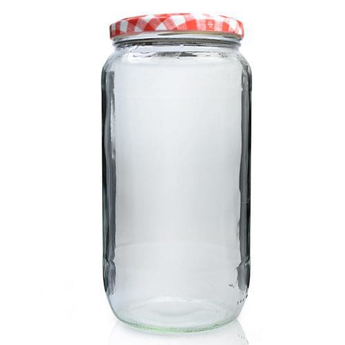 1062ml Glass Pasta Sauce Jar With Lid Ampulla 0161 367 1414