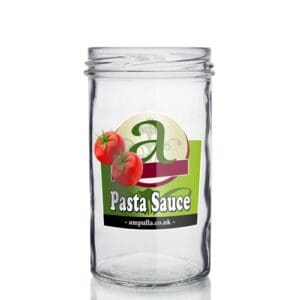 277ml Clear Glass Pasta Sauce Jar