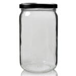 720ml Clear Glass Food Jar With Lid