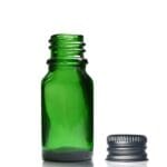 10ml Green Glass Essential Oil Bottle With Aluminium Cap
