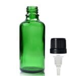50ml Green Dropper Bottle With Dropper Cap