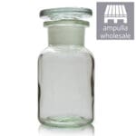 100ml Clear Glass Apothecary Bottle With Glass Stopper