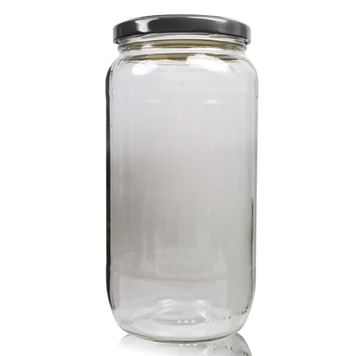 1062ml Glass Jar & Twist Off Lid - Ampulla LTD - 0161 367 1414