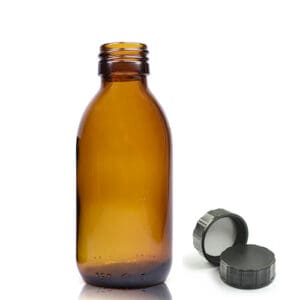 150ml Amber Glass Diffuser Bottle With Screw Cap
