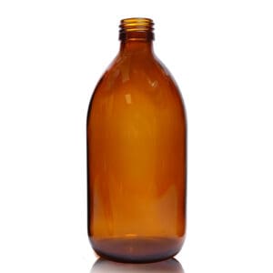 500ml Amber Glass Syrup Bottle