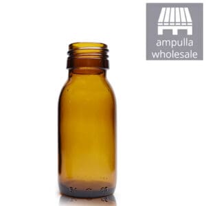 60ml Amber Glass Medicine Bottle (Wholesale)