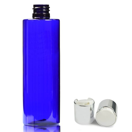 Blue plastic bottles discount